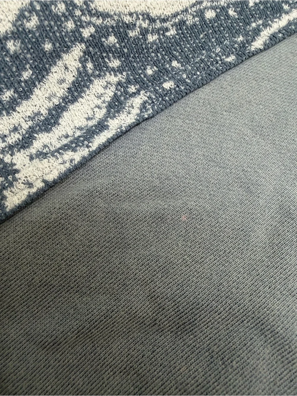 Free People Last Splash Sweatshirt In Windward Blue Combo size medium